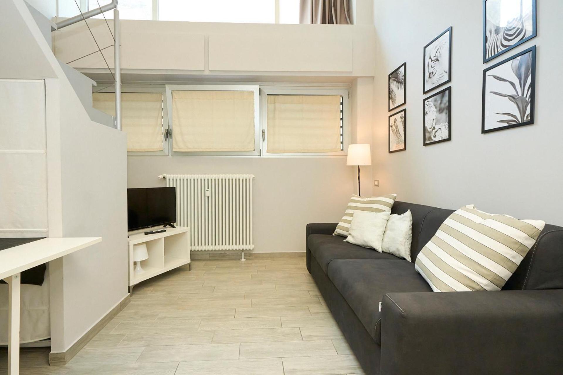 Design White Loft - Ac Wifi 10 Minutes From Duomo Apartment Milan Luaran gambar