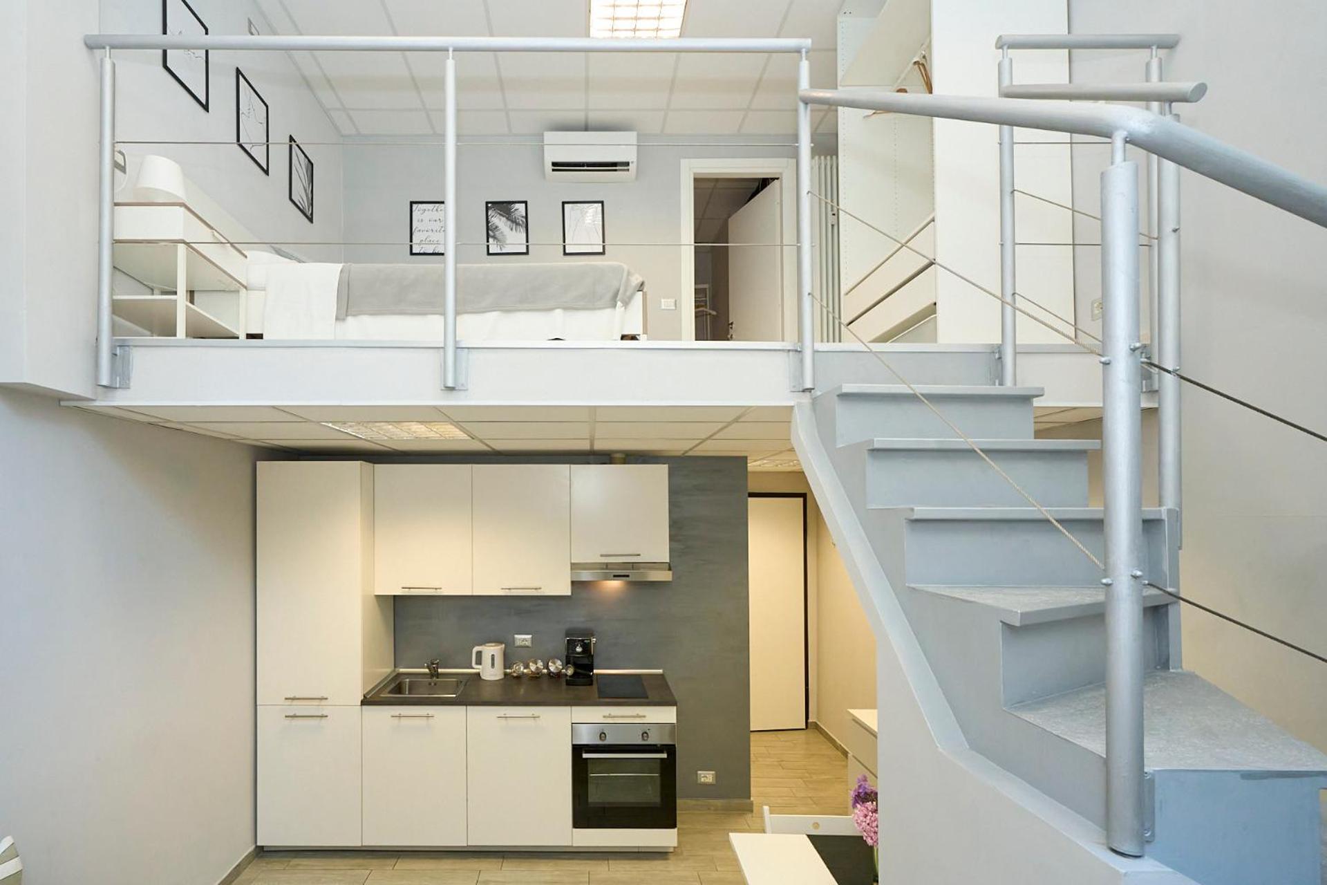 Design White Loft - Ac Wifi 10 Minutes From Duomo Apartment Milan Luaran gambar