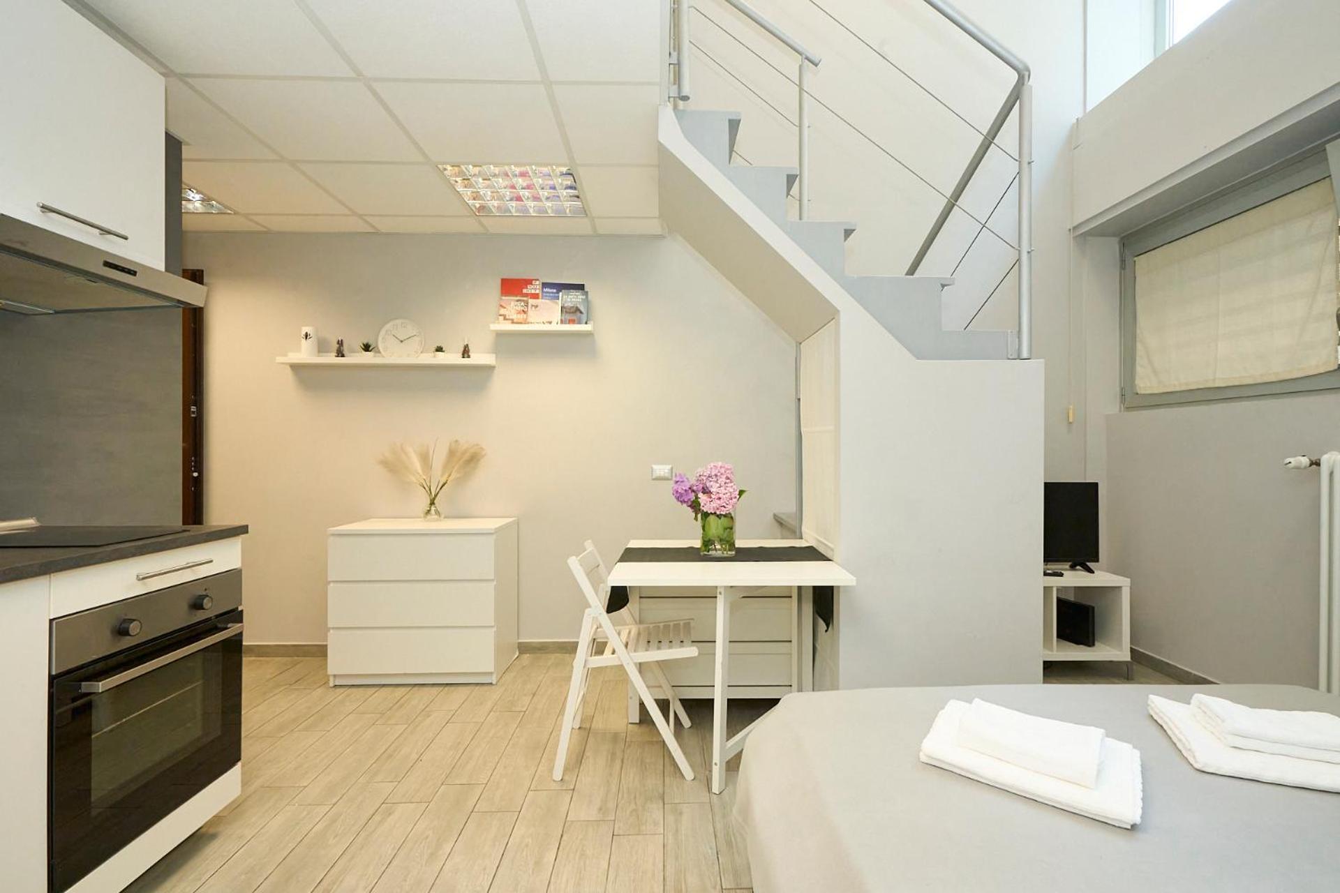 Design White Loft - Ac Wifi 10 Minutes From Duomo Apartment Milan Luaran gambar